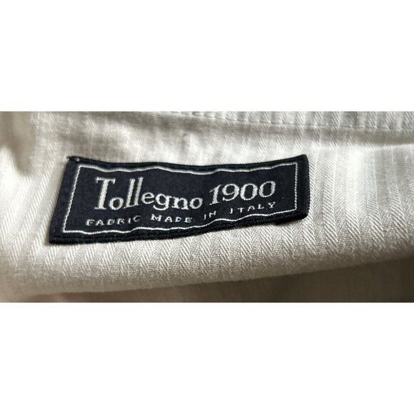 J.CREW Ludlow Slim Trousers Italian Wool Tolleglo 1900 Gray Pants Size 34/32 - Picture 9 of 9